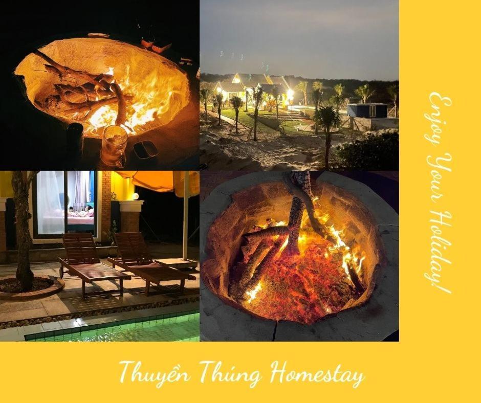 Thuyen Thung Homestay Pho Tri Buitenkant foto